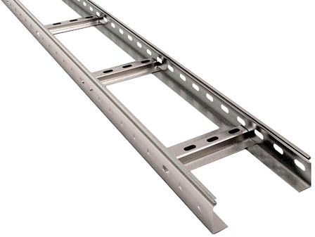 Лоток лестничный замковой НЛЗ 200x60x1,2 (холоднокат. сталь) - фото