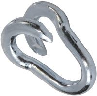 Соединитель цепи открытый 14 мм, оцинкованная сталь