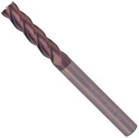 Фреза твердосплавная по металлу 4х50 мм P20 TiALN H-Tools 19941-040-d04