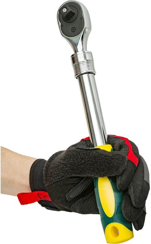 Трещотка для торцовых головок телескопическая 1/2" на 72 зубца Pro Kraftool 27798-1/2 - фото