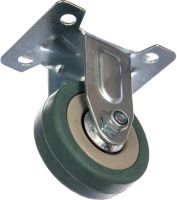 Изображение товара Колесо неповоротное диаметр 75 мм резина/полипропилен ЗУБР 30956-75-F