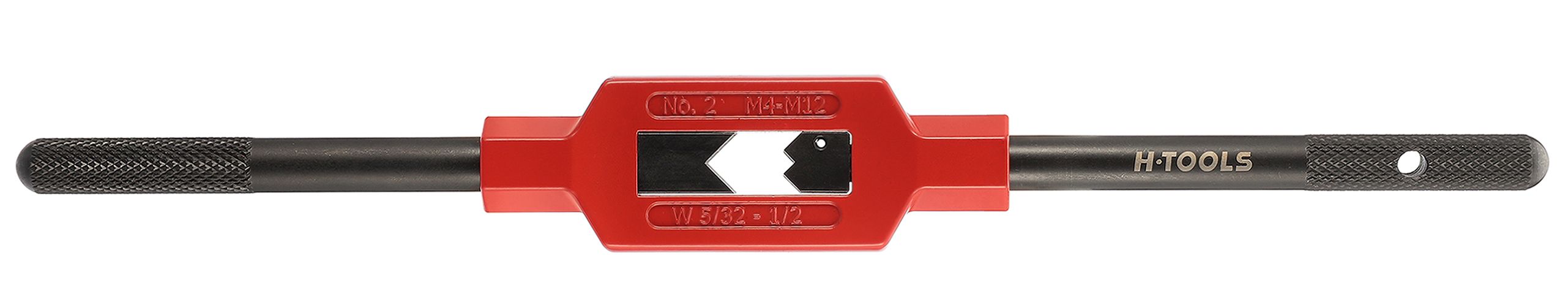 Вороток для метчиков №2 M4-M15 (3,0-9,0 мм) 265 мм DIN 1814 H-Tools 08800050 - фото