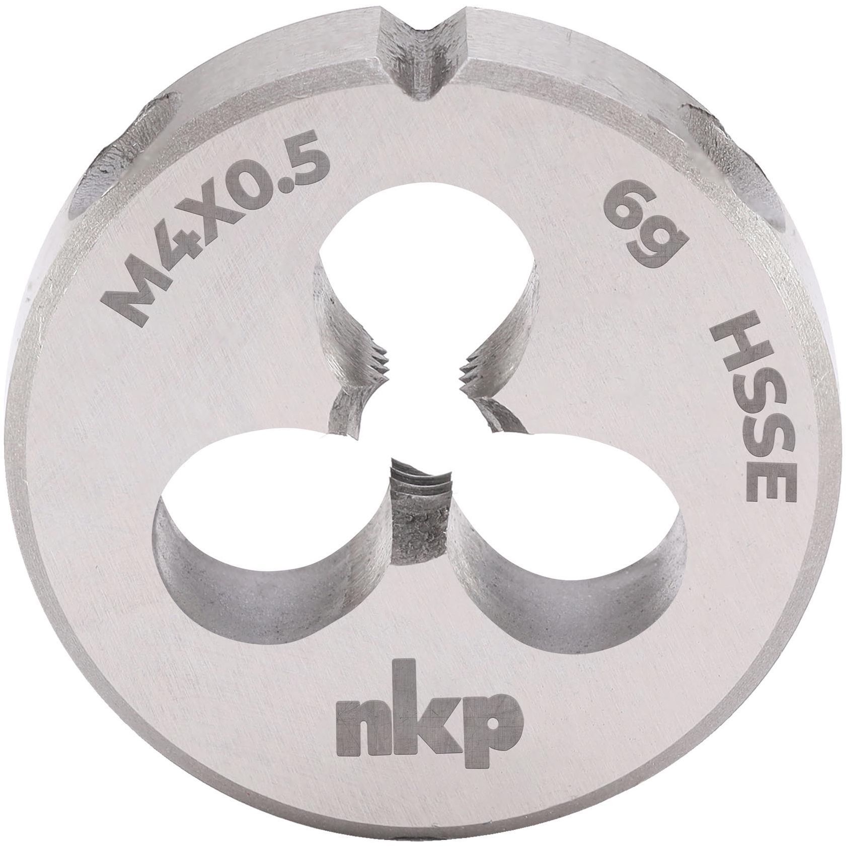 Плашка HSSE DIN EN 22568 NKP, мелкая метрическая резьба - фото