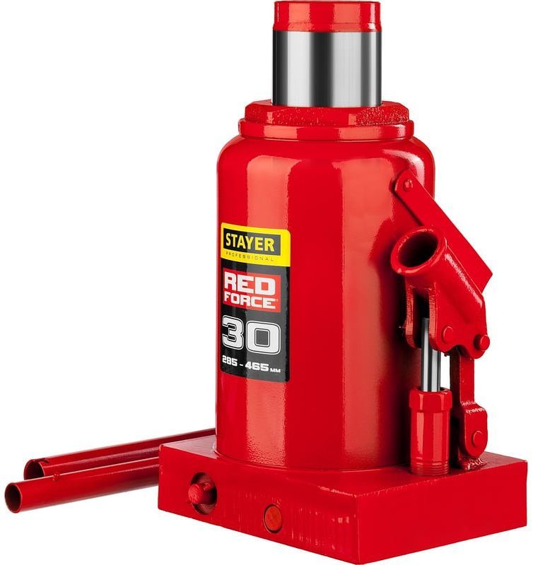 Домкрат гидравлический бутылочный 30 т 285-465 мм Stayer Red Force 43160-30_z01 - фото