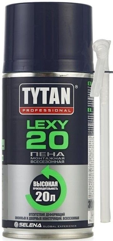 Изображение товара Монтажная пена всесезонная TYTAN Professional Lexy 20 300 мл