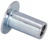 Гайка Эриксона с полукруглой головкой М8х14х20 595 D1, оцинкованная сталь - фото