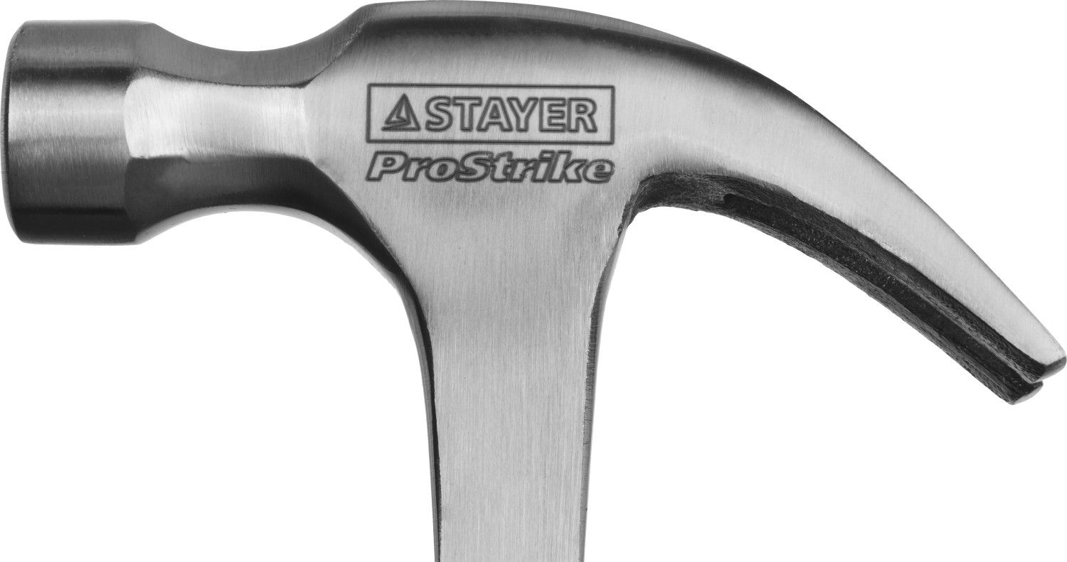 Молоток-гвоздодёр цельнометаллический столярный 560 гр Strike Professional Stayer 2025-560 - фото
