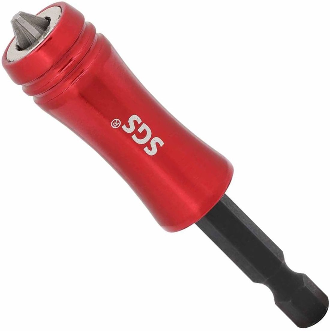 Магнитный держатель бит с фиксатором 60 мм 1/4" SGS KS-10072 - фото