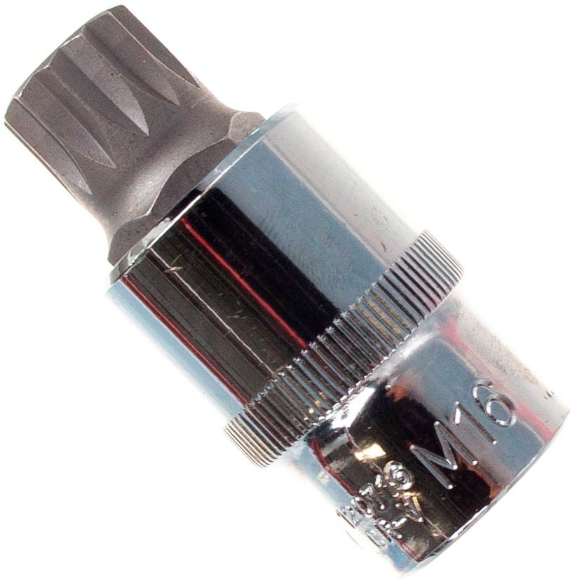 Насадка 1/2"DR 56 мм с вставкой Spline-Pin M16 Ombra 120716T - фото