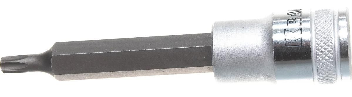 Бита-головка торцевая удлиненная TX27, 1/2" Industrie Qualitat Kraftool 27906-27, сталь S2 - фото