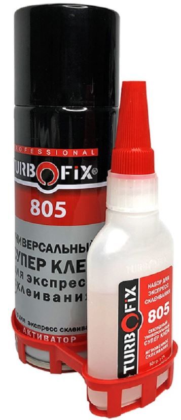 Клей двухкомпонентный с активатором Turbofix 805 - фото