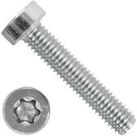 Винт М2х4 TX6 с низкой цилиндрической головкой DIN 7984, нержавеющая сталь А2