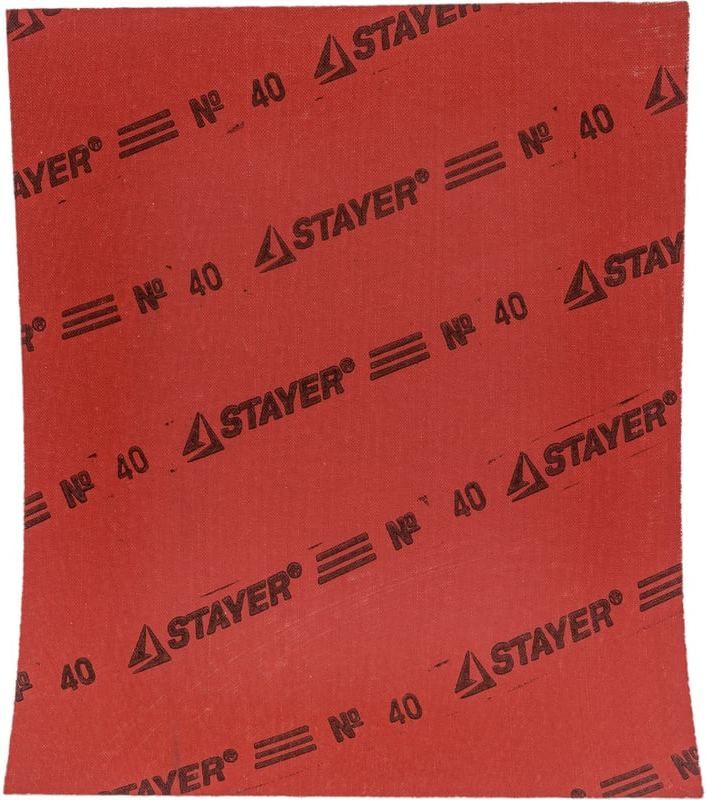 Лист шлифовальный на тканевой основе 230х280 мм Stayer Master 35435, 5 шт - фото