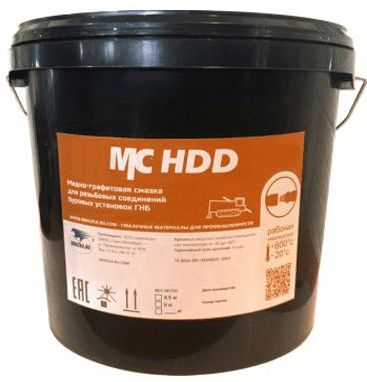 Смазка для буровых штанг МС HDD (летняя) ВМПАВТО 1088, 4 кг ведро - фото
