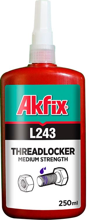Фиксатор резьбы анаэробный средней прочности 250 мл L243 Akfix L243_02 - фото