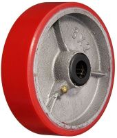 Колесо модель P большегрузное полиуретановое на ось (F) TOR