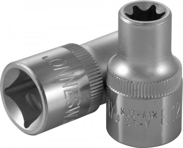 Торцевая головка 1/2"DR, внешний TORX Е-12 Jonnesway S06H412 - фото