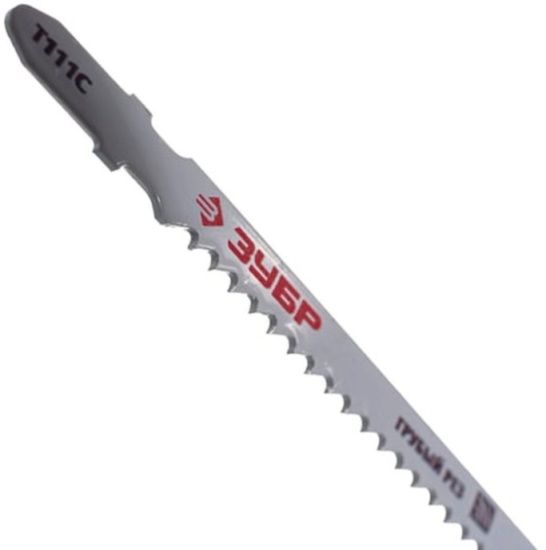 Набор пилок для электролобзика разных типов по металлу / дереву ЗУБР 15591-H5, 5 предметов - фото