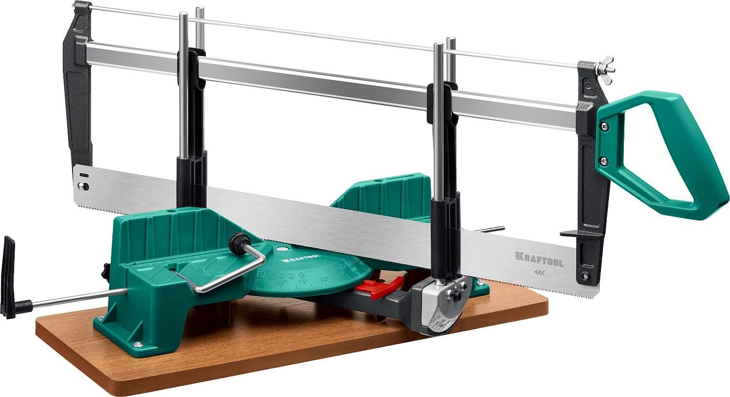 Стусло прецизионное поворотно-наклонное 600 мм Kraftool Alligator 3D 15451-600 - фото