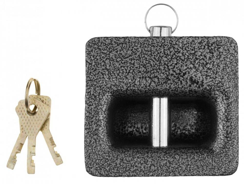 Замок навесной 85х80 мм повышенной защищенности Мастер ЗУБР 3720-10_z01, сталь - фото