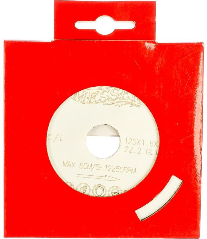 Диск алмазный со сплошной кромкой C/L по по керамической плитке, Messer - фото