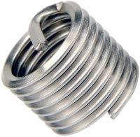 Вставка резьбовая пружинная М4х0,7 мм L=4 мм AMECOIL DIN 8140 А, нержавеющая сталь А2