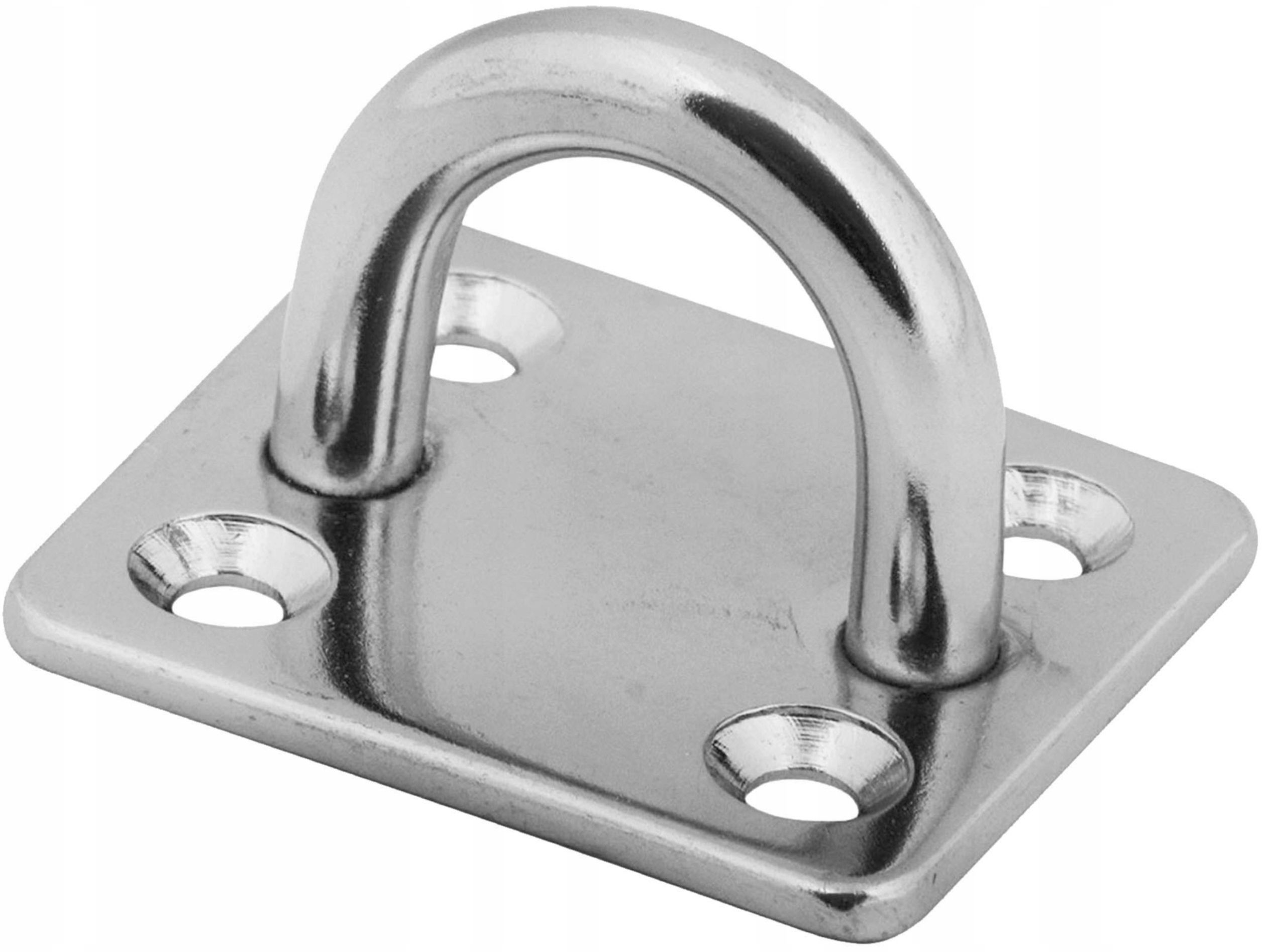 Обушок на прямоугольной основе 8225, нержавеющая сталь А4 - фото