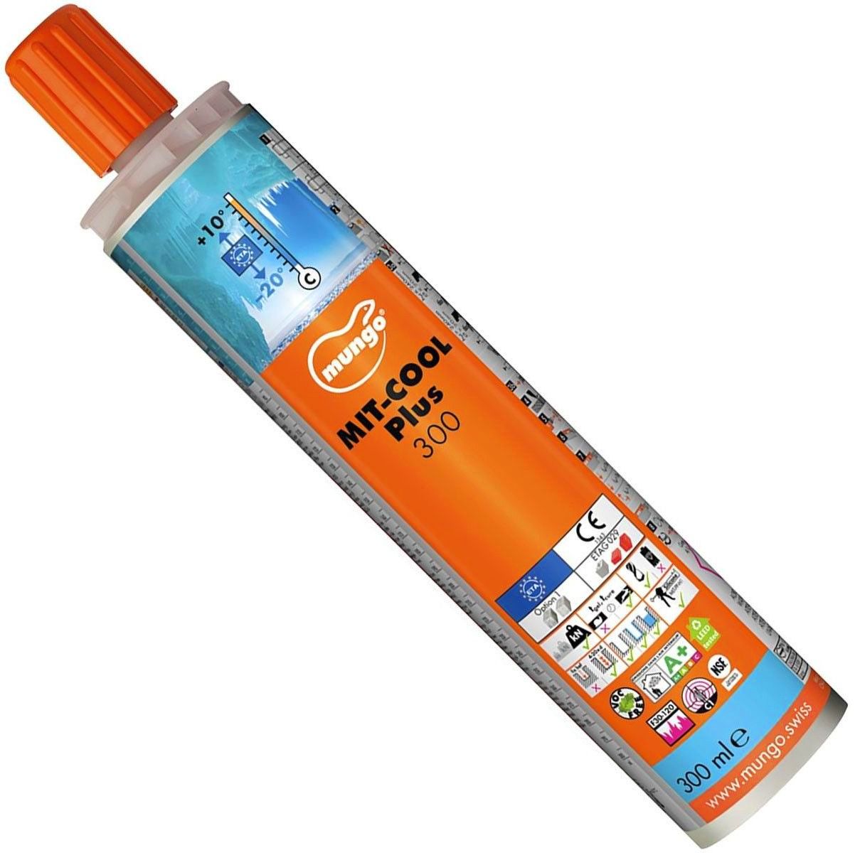 Химический анкер 300 мл MUNGO MIT-Cool 17100020 зимний, эпокси-акрилат, 2 насадки - фото