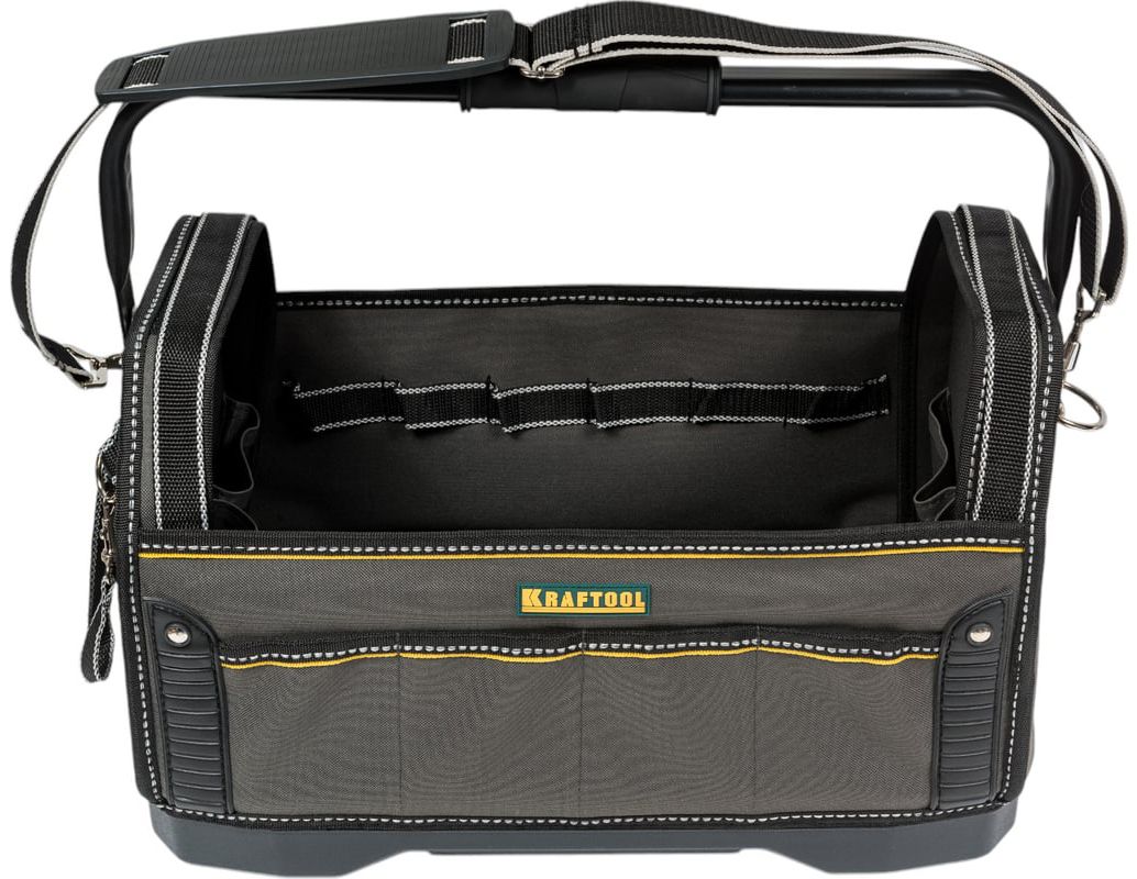 Сумка для инструментов каркасная 46 см 20 карманов Industrie Kraftool 38741 - фото