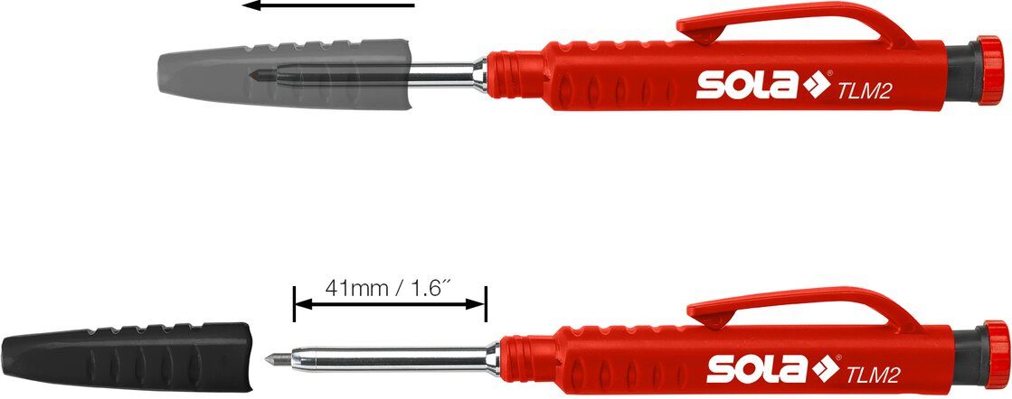 Карандаш строительный механический 150 мм Sola TLM2 66031120 - фото