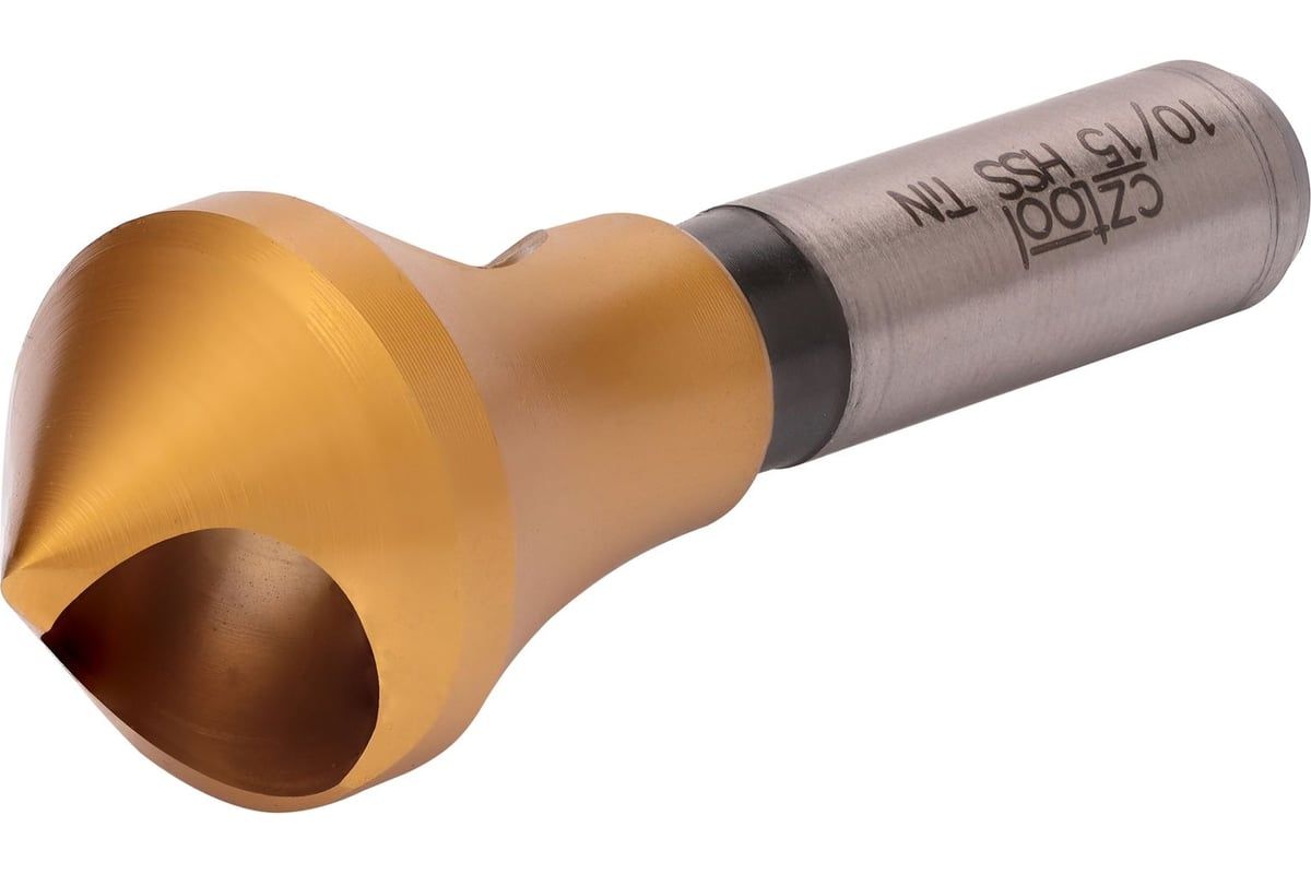 Набор зенковок с отверстием 2/5-15/20, 90°, HSSE-Co5 TiN Bucovice 893801, 4 шт - фото