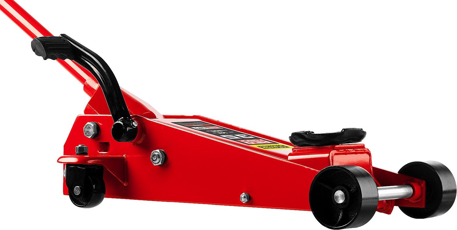 Домкрат подкатной с быстрым и высоким подъемом 3,5 т 145-500 мм Stayer Red Force R-35 43155-3.5 - фото