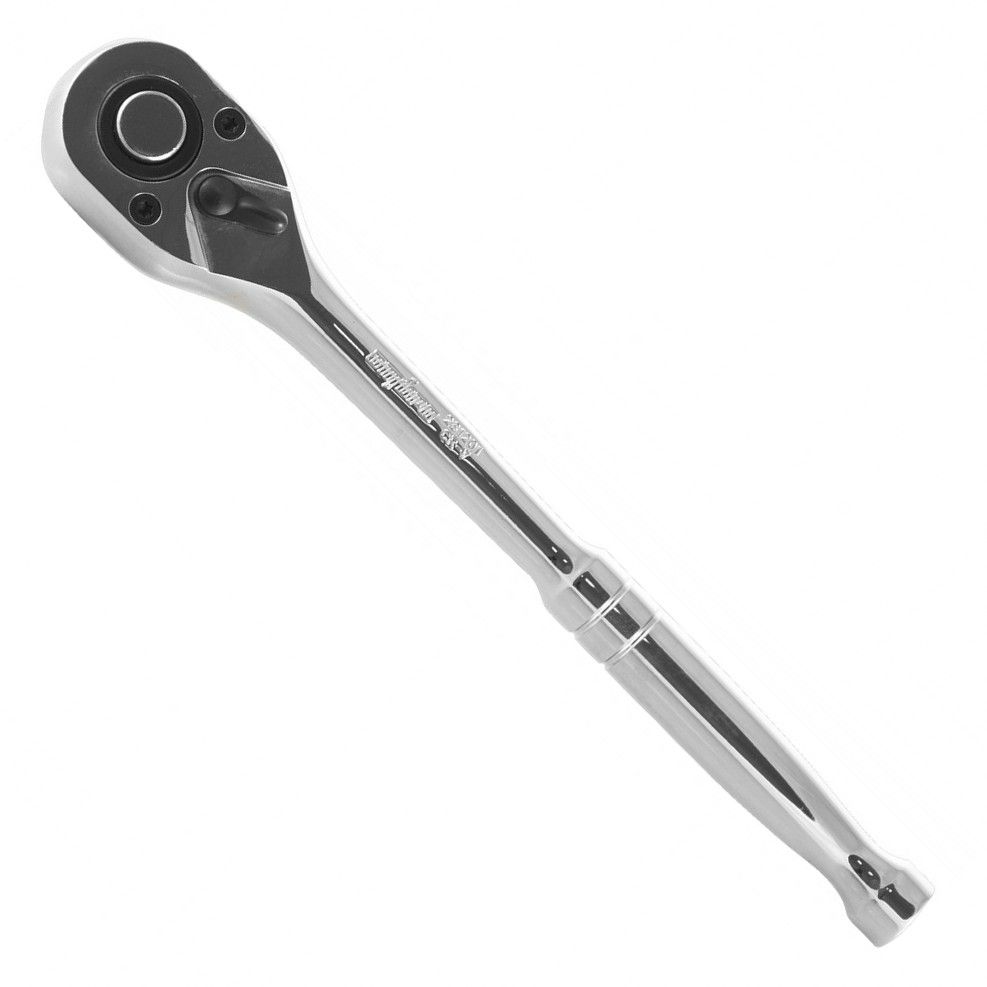 Изображение товара Рукоятка трещоточная 3/8"DR Ombra 283801 из хромованадиевой стали, 200 мм