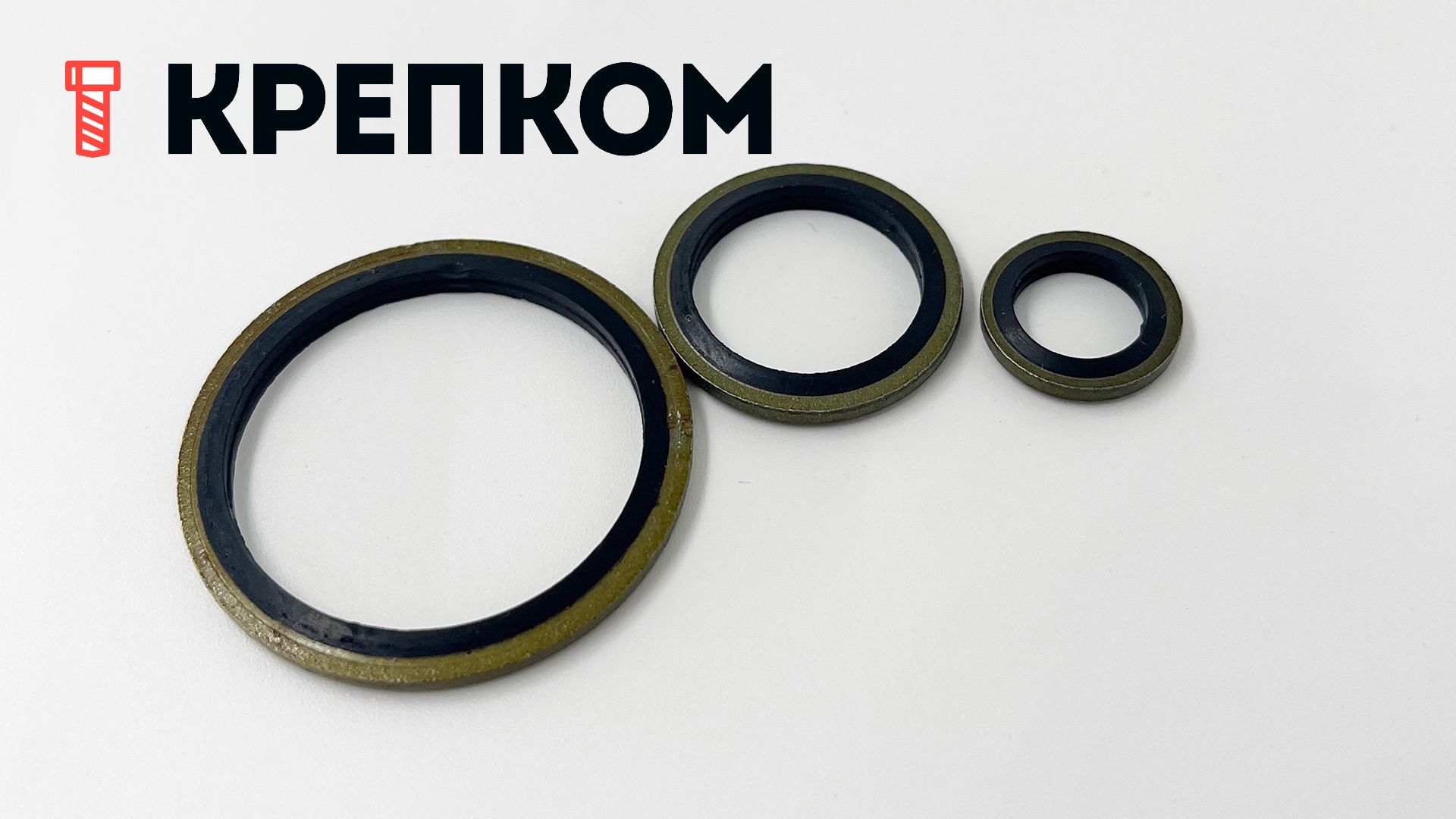 Шайба обрезиненная топливной системы двигателя DFL-4181A, DFL-4251A - фото