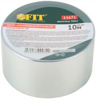 Лента алюминиевая клейкая 50 мм х 10 м FIT 11671