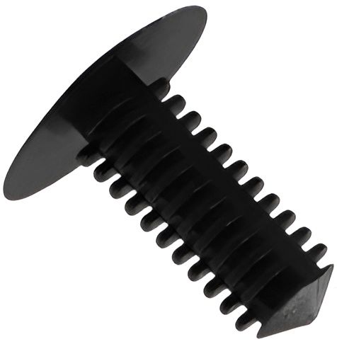 Клипса автомобильная крепежная нажимная AS-1238 - фото