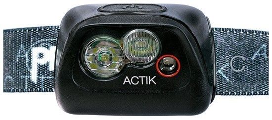 Налобный светодиодный фонарь Petzl Actik, черный - фото