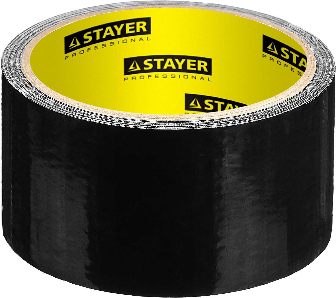 Лента армированная черная 48 мм Professional Stayer - фото