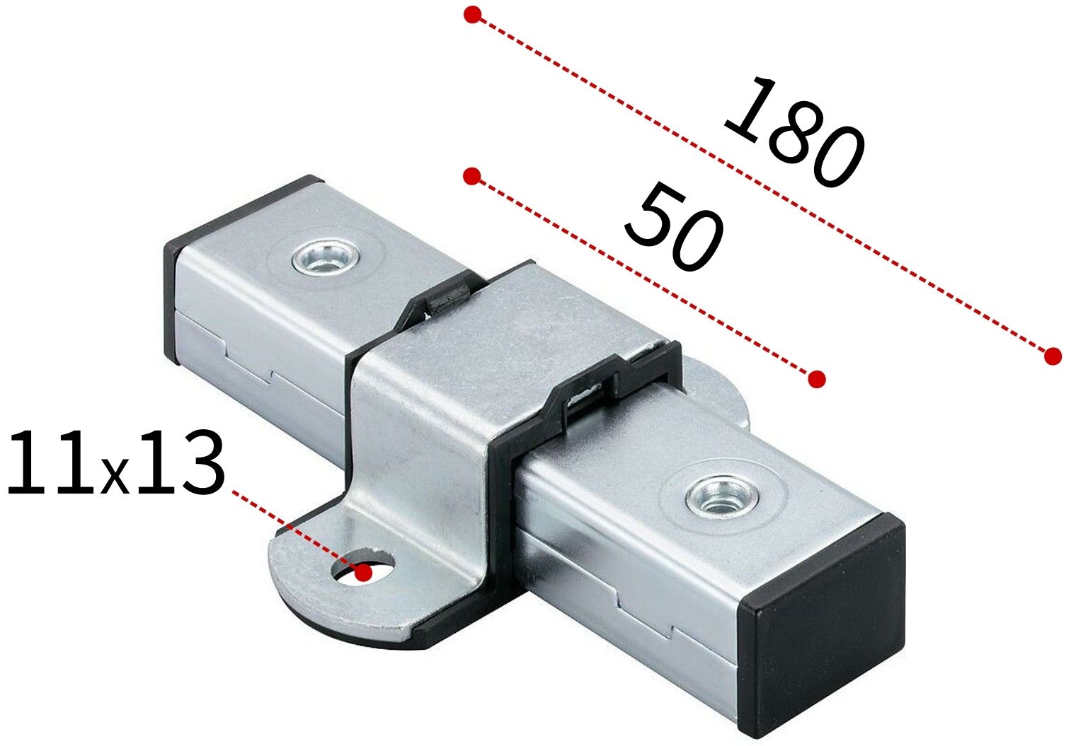 Опора скользящая Fischer SBS М10 79686, оцинкованная сталь - фото