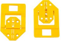 Зажим 3D+ 1,5 мм СВП Quattro (система выравнивания плитки), 100 шт 