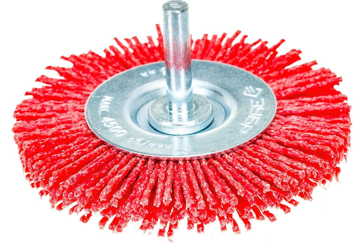 Щетка дисковая для дрели Профессионал ЗУБР, нейлон - фото