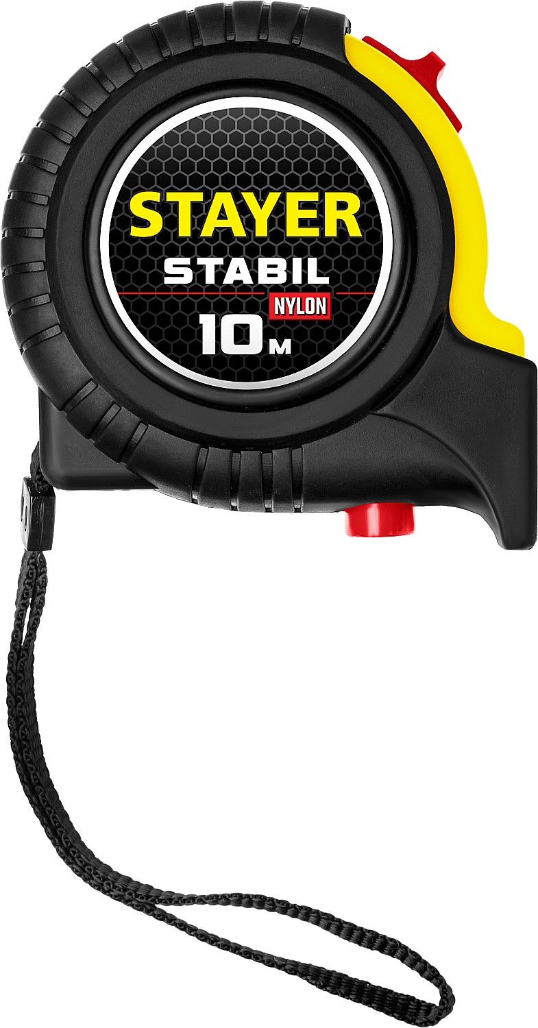 Рулетка измерительная 10 м х 25 мм Stayer Stabil Professional 34131-10 - фото