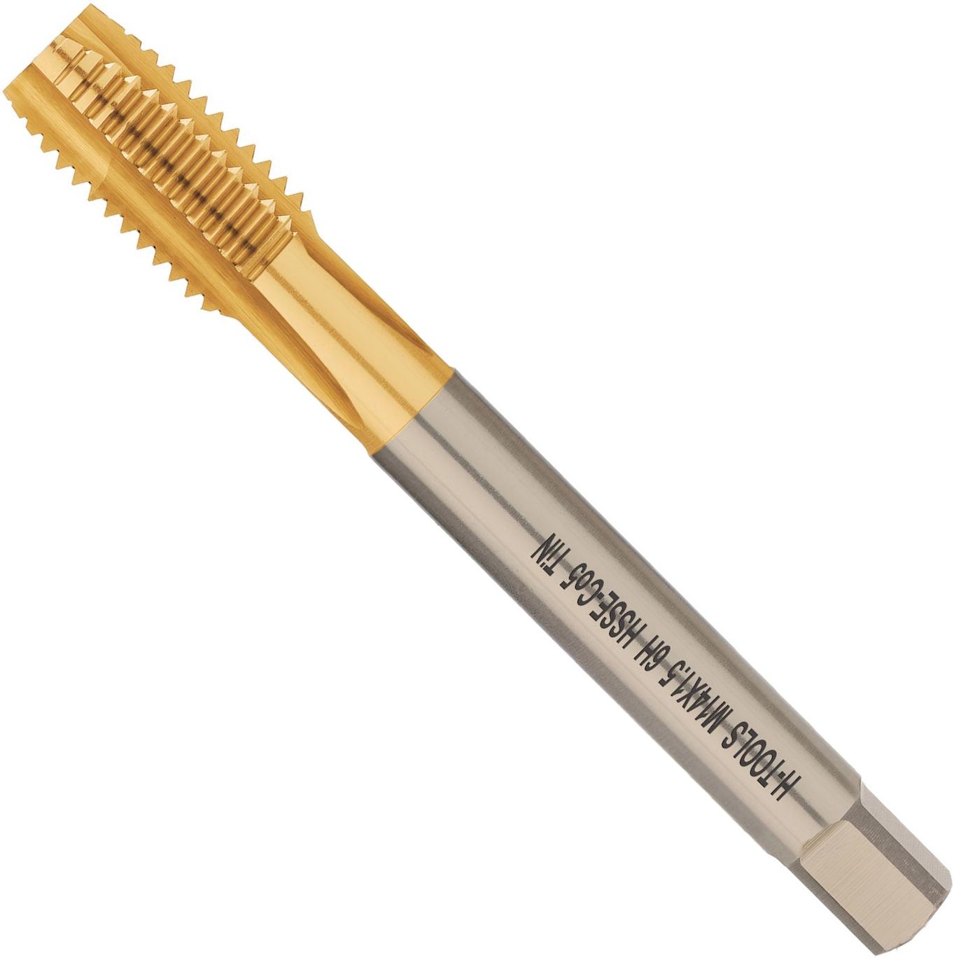 Метчик машинный М14х1,5 мм DIN 374 HSSE TiN H-Tools 113X01-D2-0141, метрическая резьба - фото