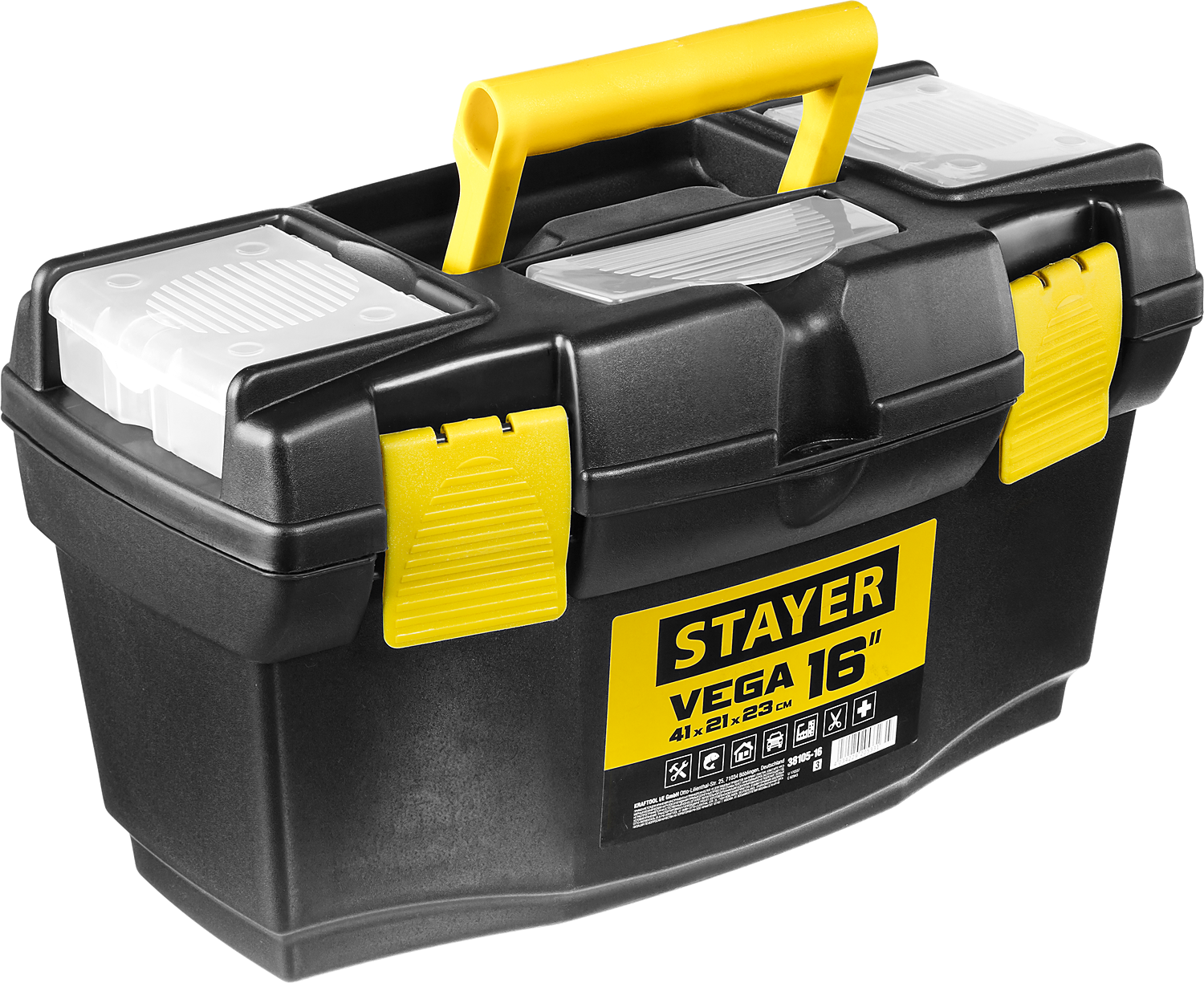 Ящик для инструментов VEGA-16 Master Stayer 38105-16 - фото