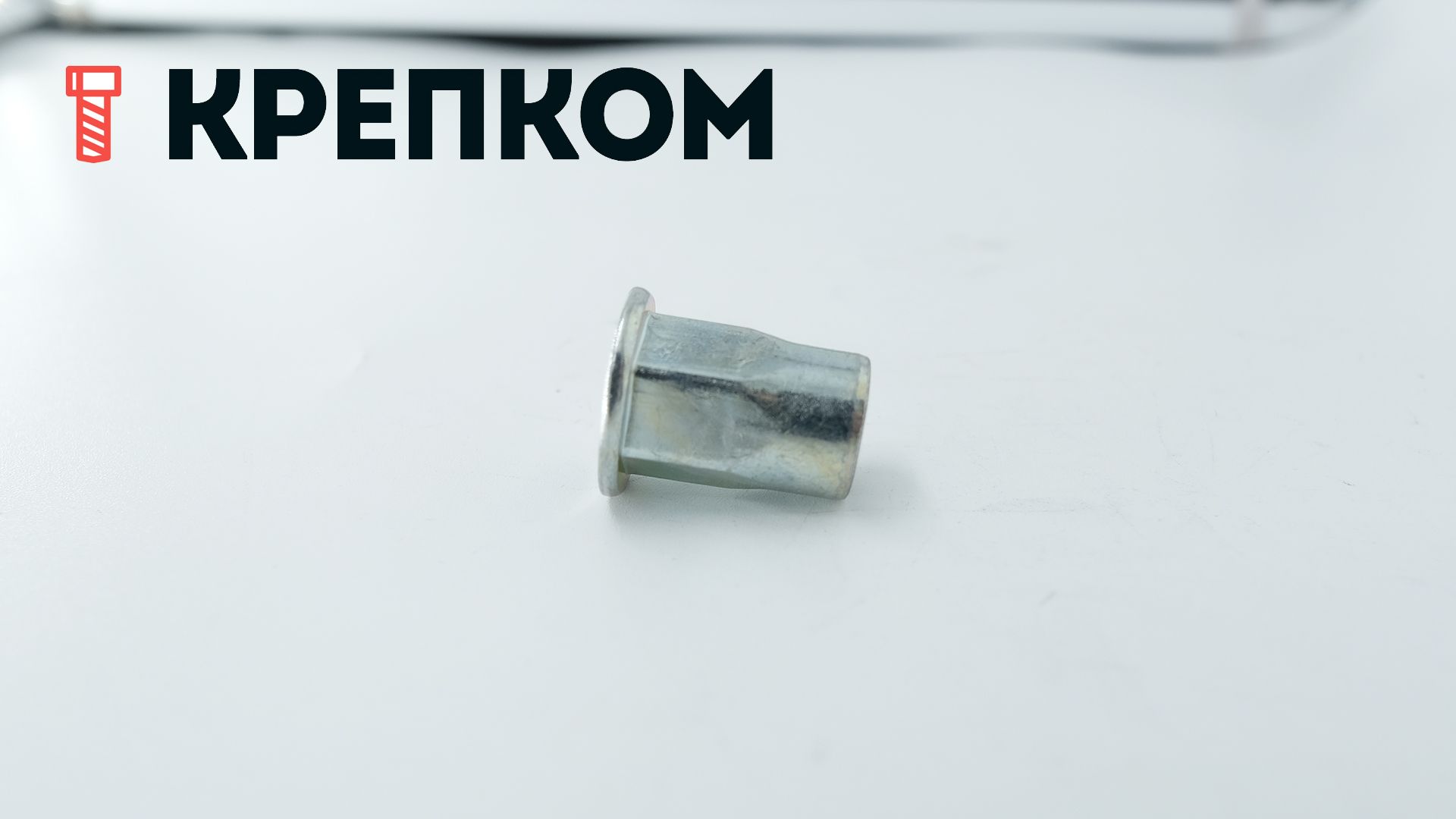 Резьбовая заклепка М12 с цилиндрическим бортиком, шестигранная ½, оцинкованная сталь, 1 000 шт - фото