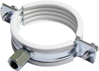 Хомут трубный двухвинтовой 20-24 мм (1/2") М8/10 Vers NA002166, оцинкованная сталь W1