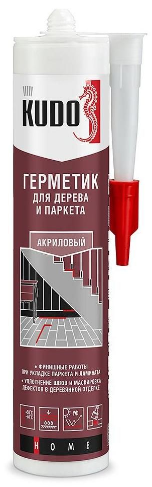 Герметик акриловый для дерева и паркета KSK Kudo