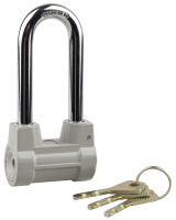 Замок навесной 55 мм облегченный c удлиненной дужкой Master Stayer 37149-60-1