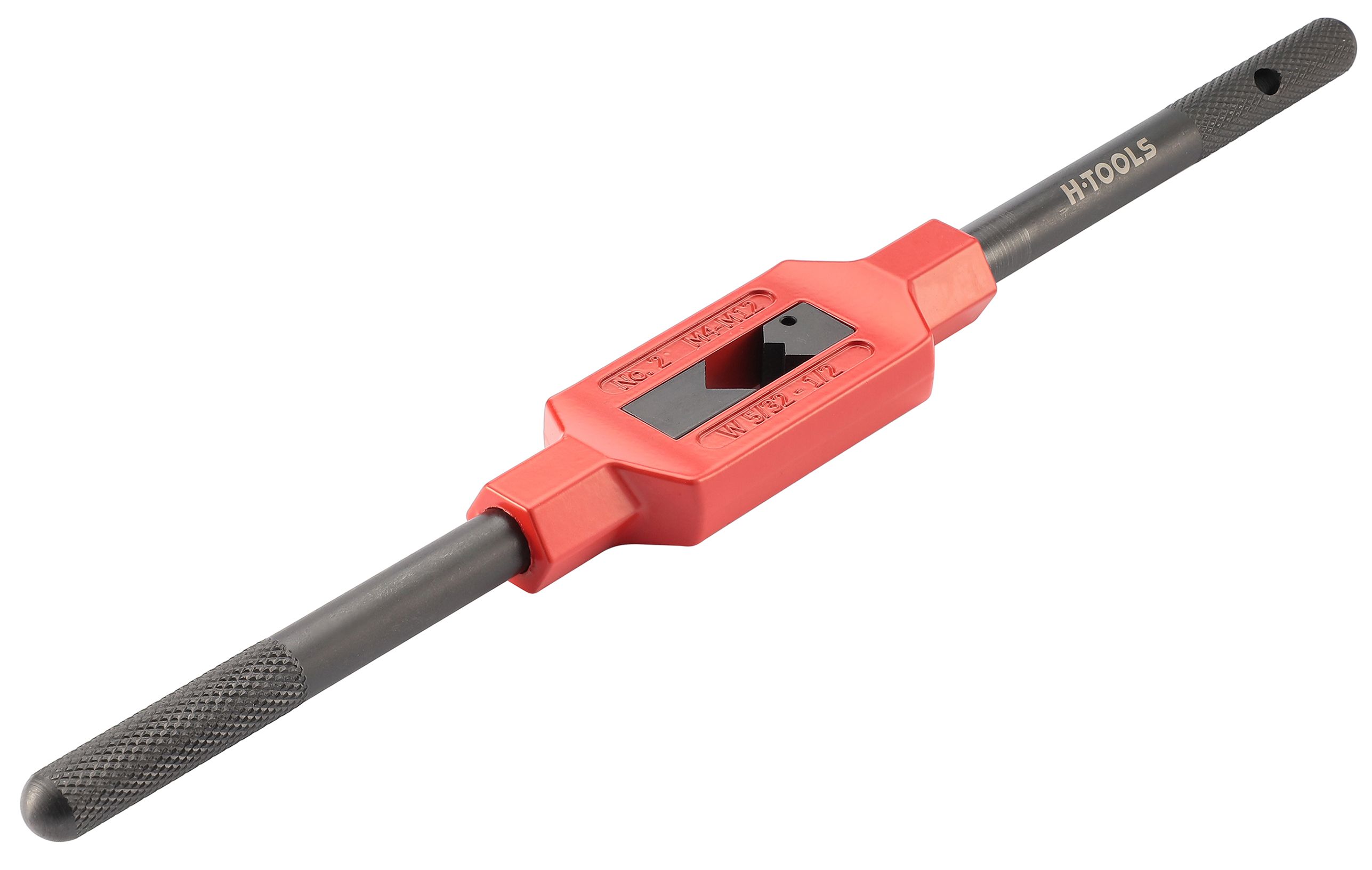 Вороток для метчиков №2 M4-M15 (3,0-9,0 мм) 265 мм DIN 1814 H-Tools 08800050 - фото