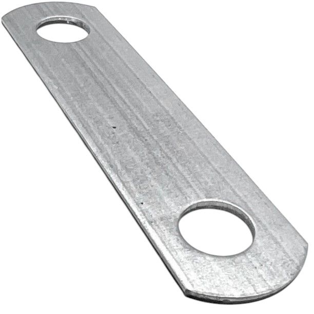 Изображение товара Пластина 145х30х3 мм для П-образных хомутов М12 85х102х85 мм из оцинкованной стали